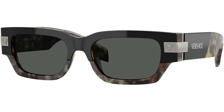 Versace Green Tortoise Sunglasses