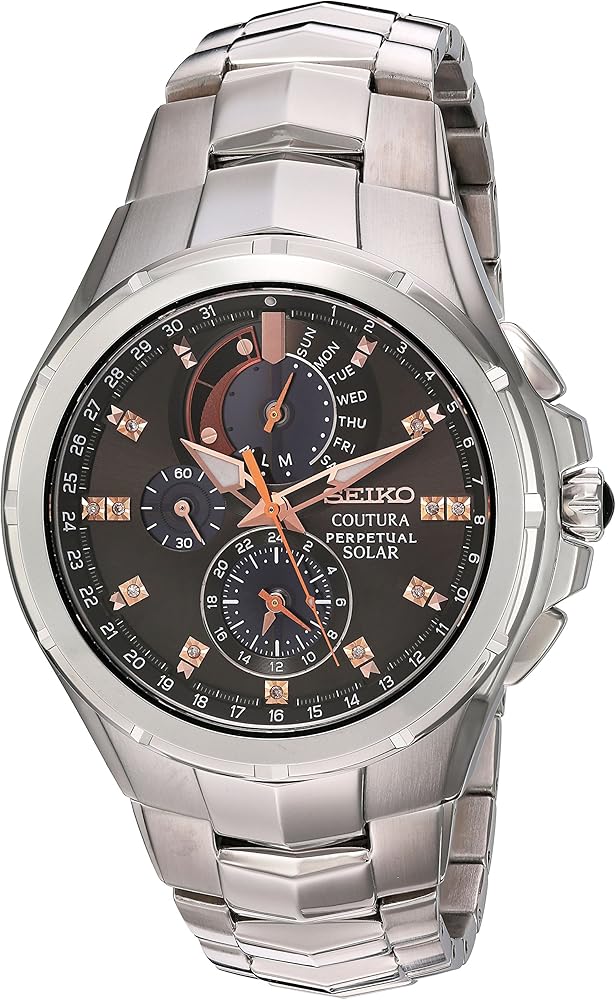 Seiko Coutura SSC561 Perpetual Solar Chronograph – Men’s Watch
