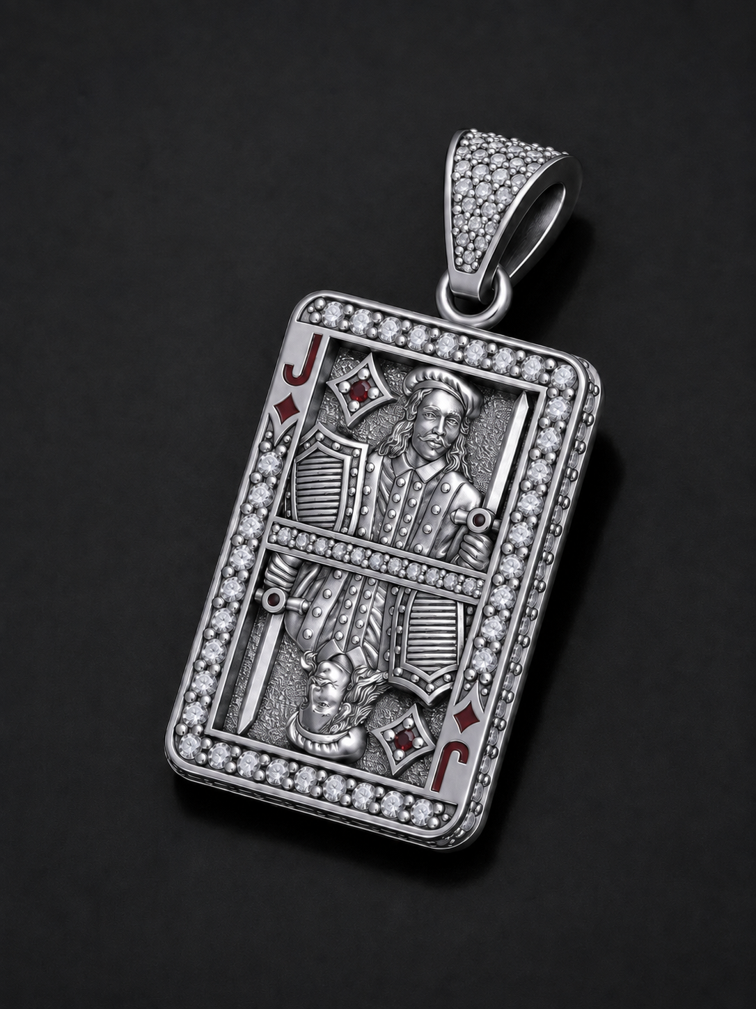 Diamond Jack Card Pendant - Casino Royale