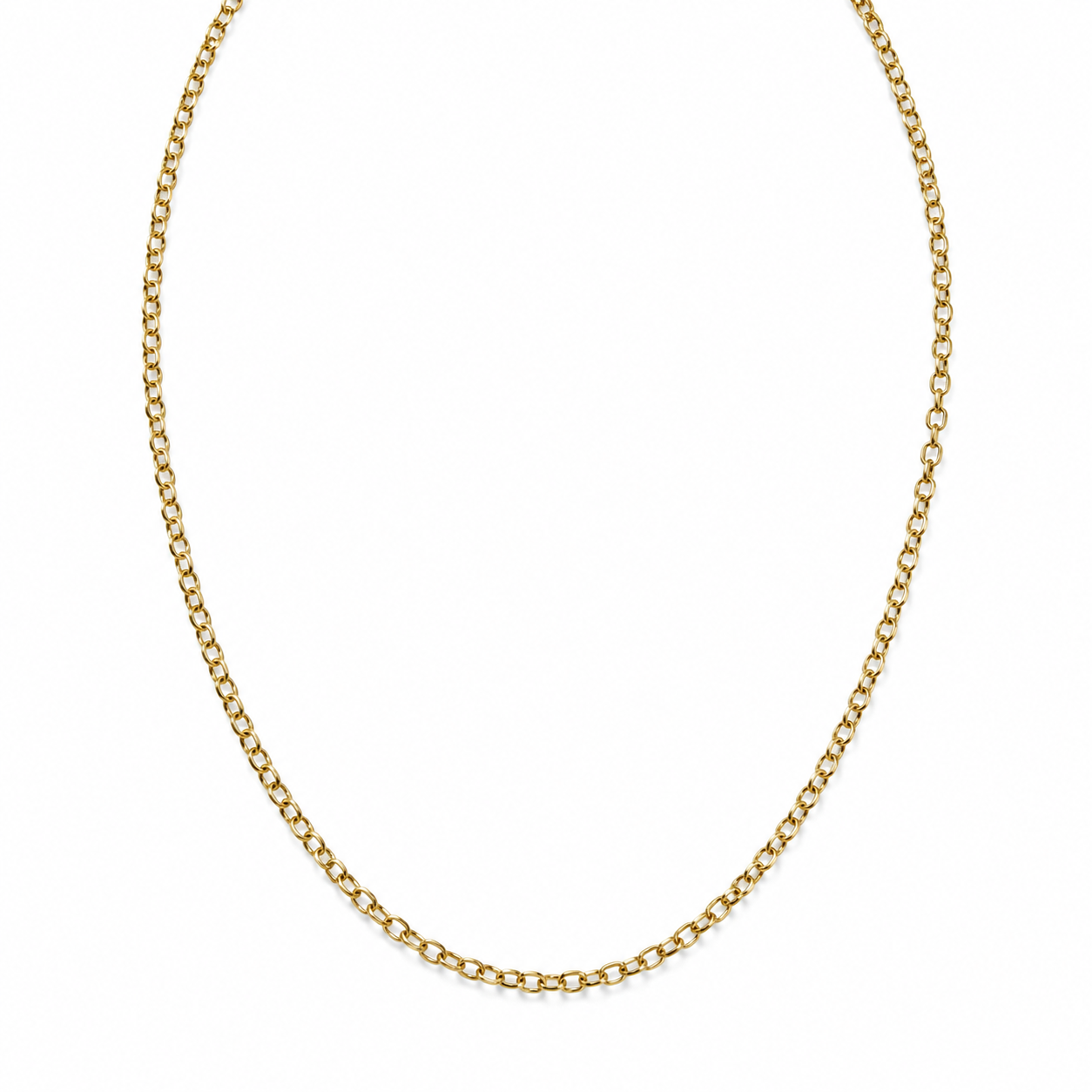 9ct gold Belcher chain 2mm 40cm 4.4g