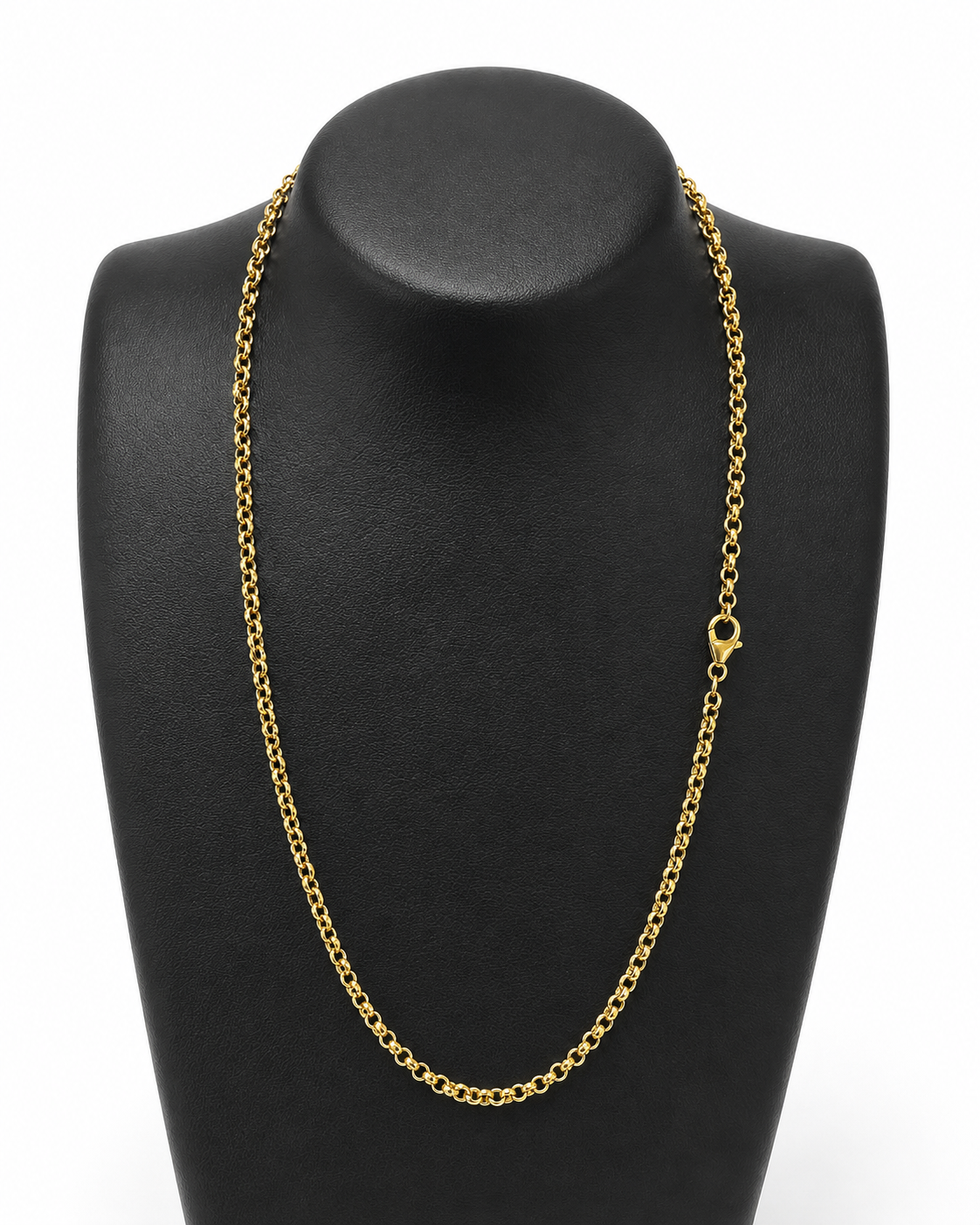 9ct Belcher Chain 50cm 3mm