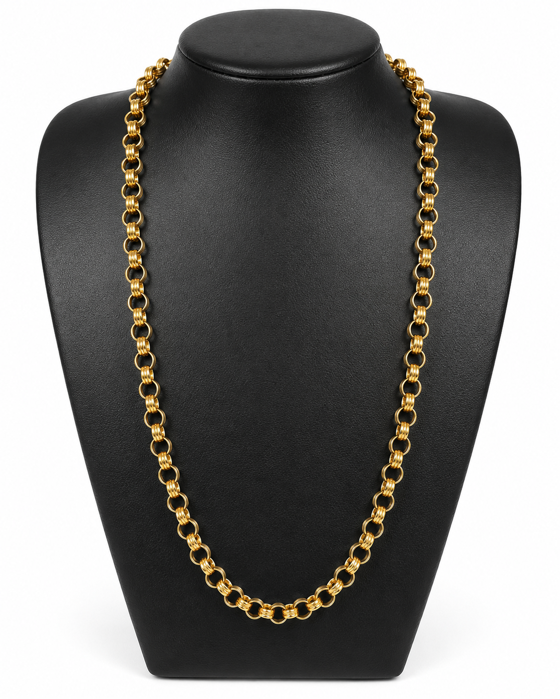 Gold Belcher Chain 54cm 7mm 35g