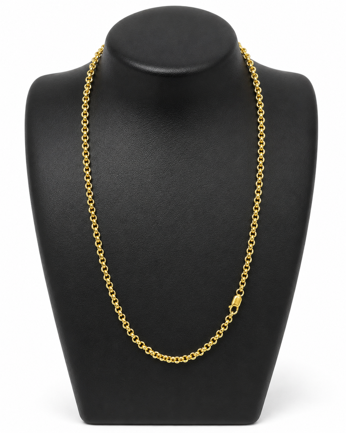 Gold Belcher Chain 53cm 4mm 9.6g