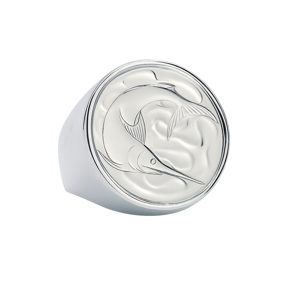 Sterling Silver Swordfish Ring