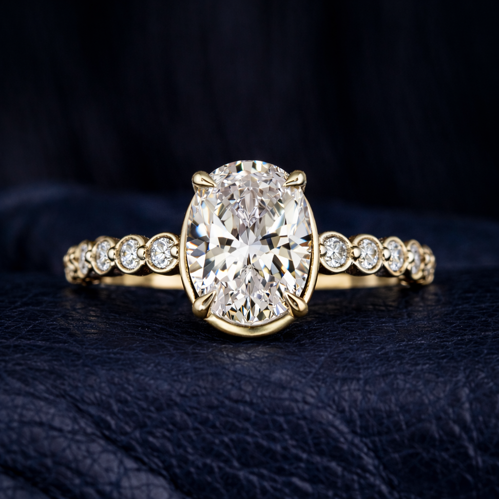 Oval Diamond Eternity Ring 2.90cts