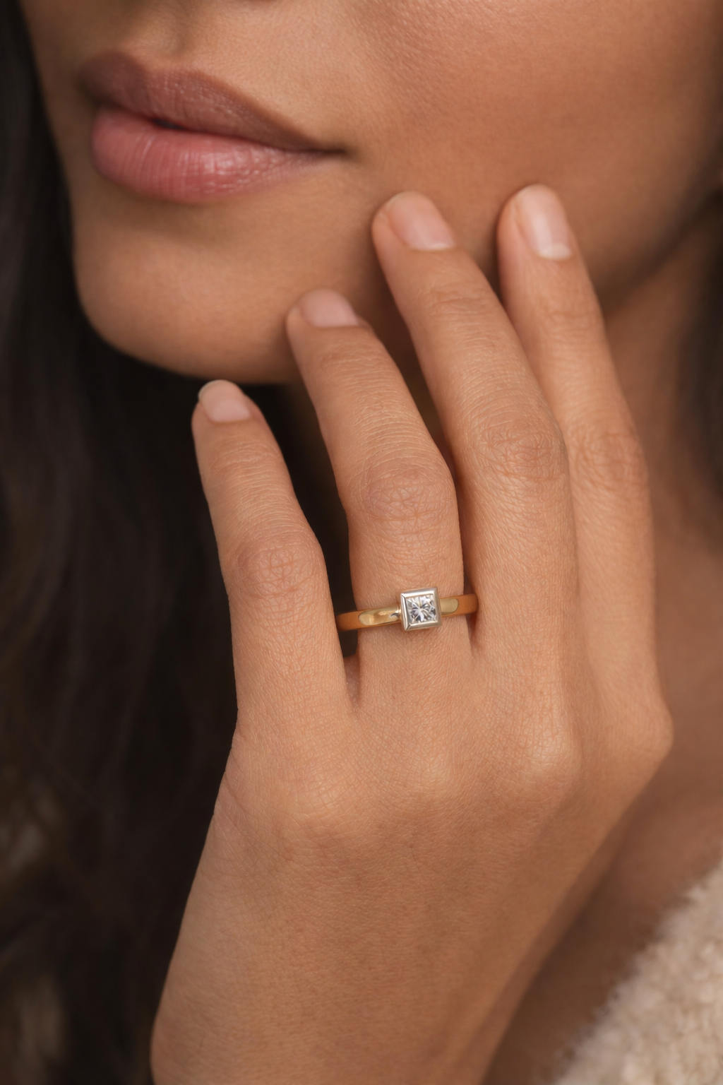 18ct Gold Diamond Solitaire Ring