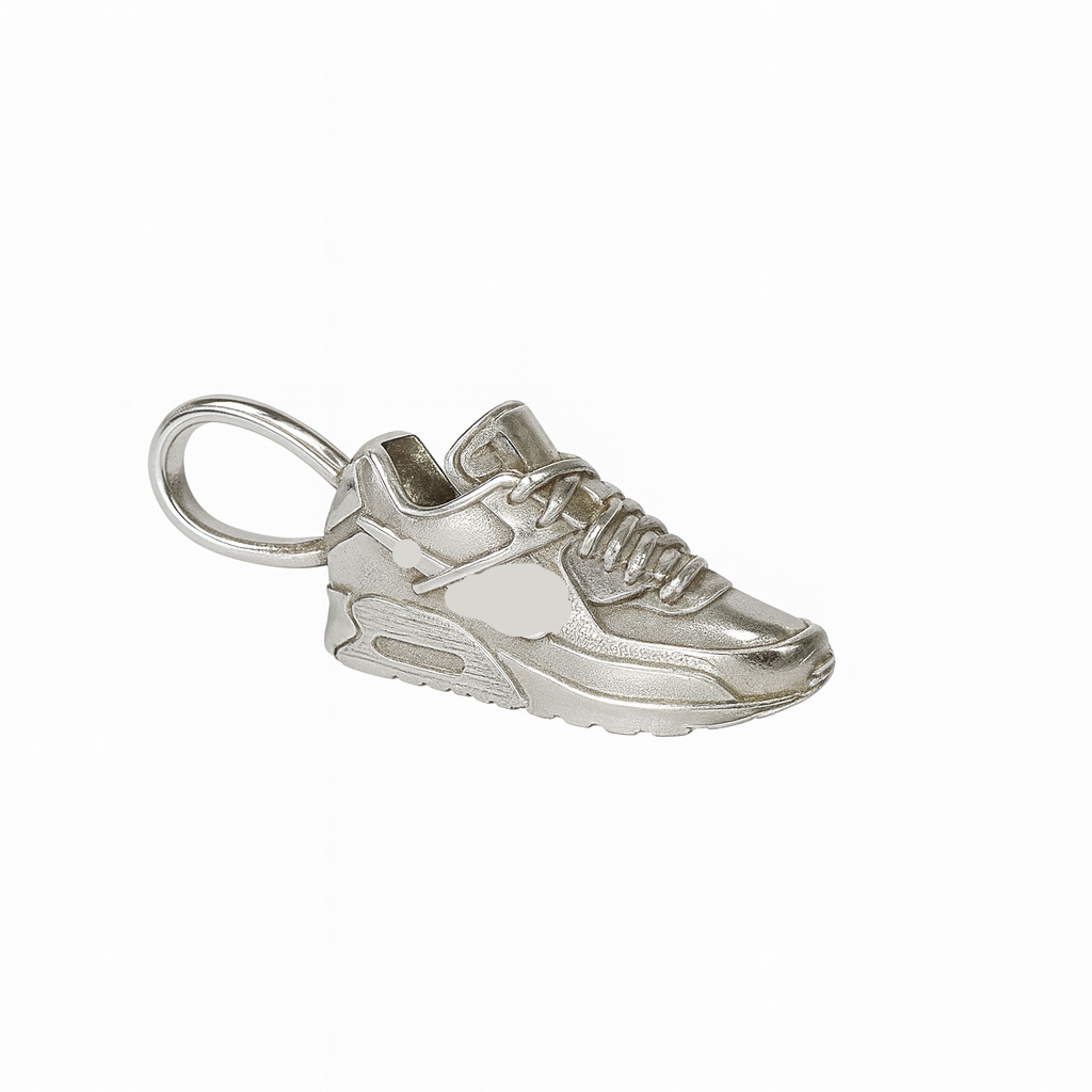 90 Shoe Silver Pendant + Chain
