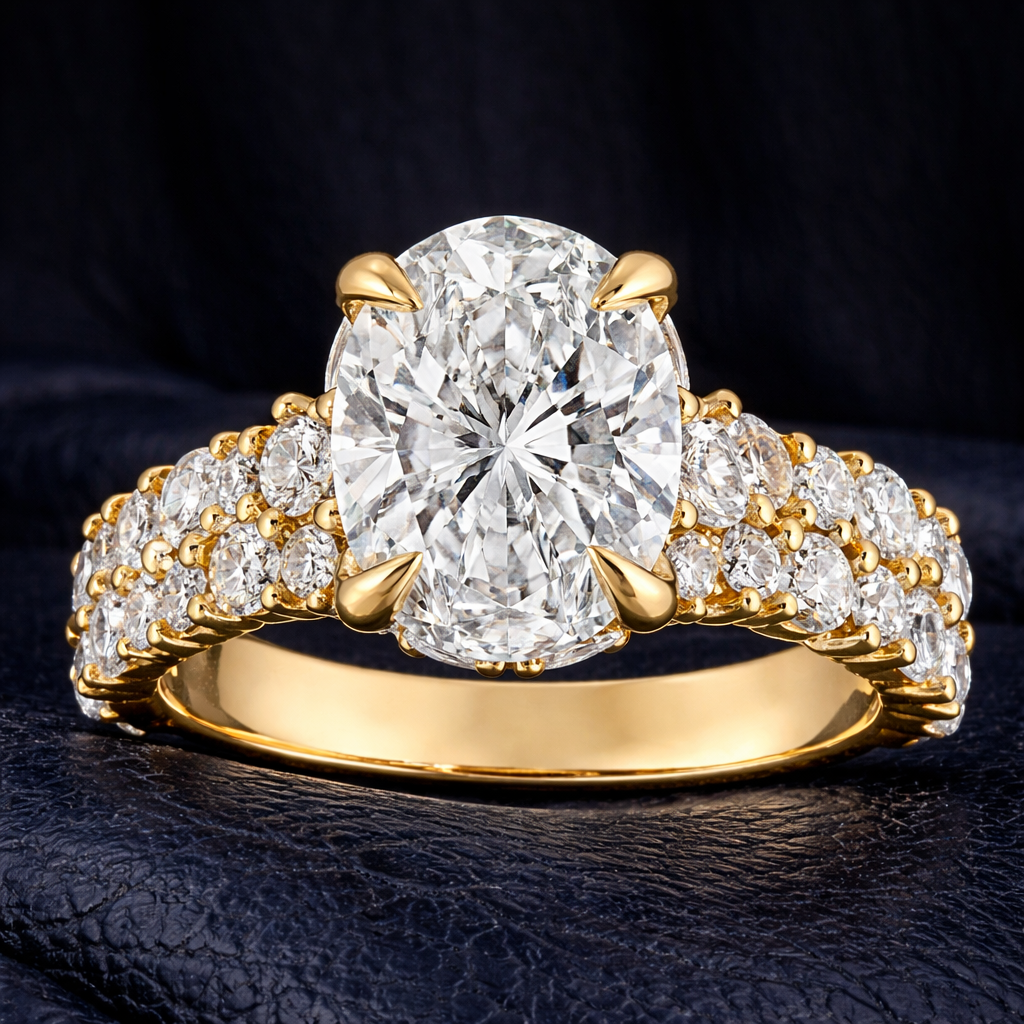Cluster Diamond Ring 5cts product detail