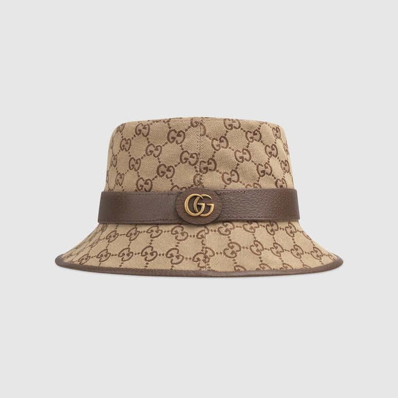 Gucci GG Canvas Bucket Hat Beige Brown