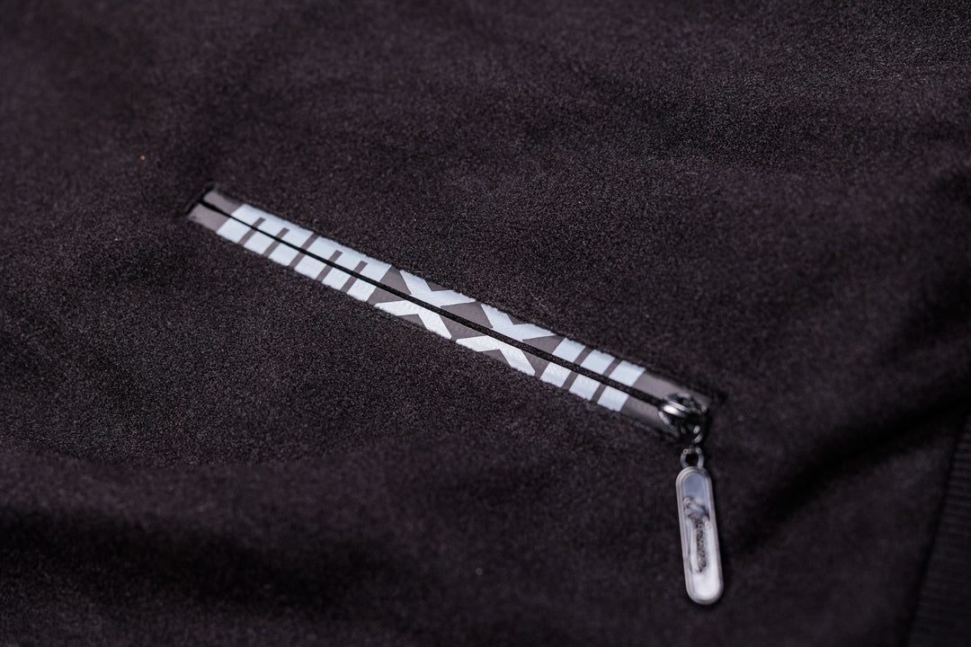 Avenue Varsity Black Jacket