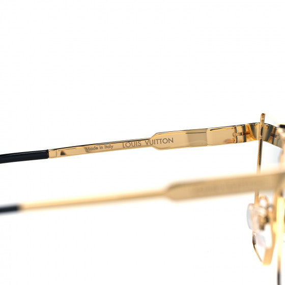Cyclone Gold Metal Sunglasses