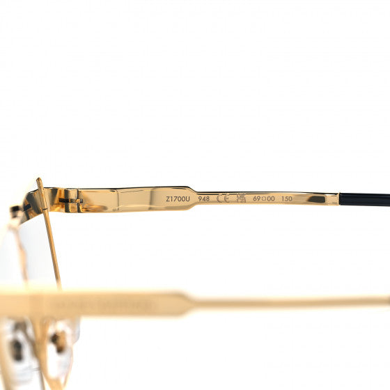 Cyclone Gold Metal Sunglasses