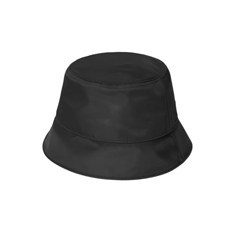 Gucci Black Nylon bucket hat with Gucci logo