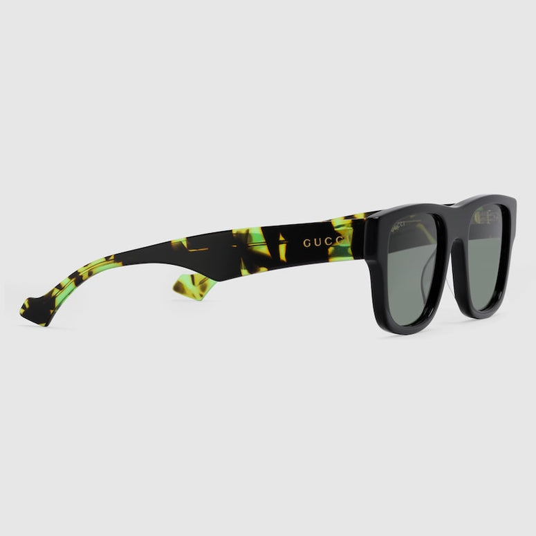 Gucci Green Acetate Sunglasses