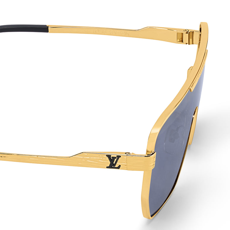 Louis Vuitton Sky Mask Gold Sunglasses