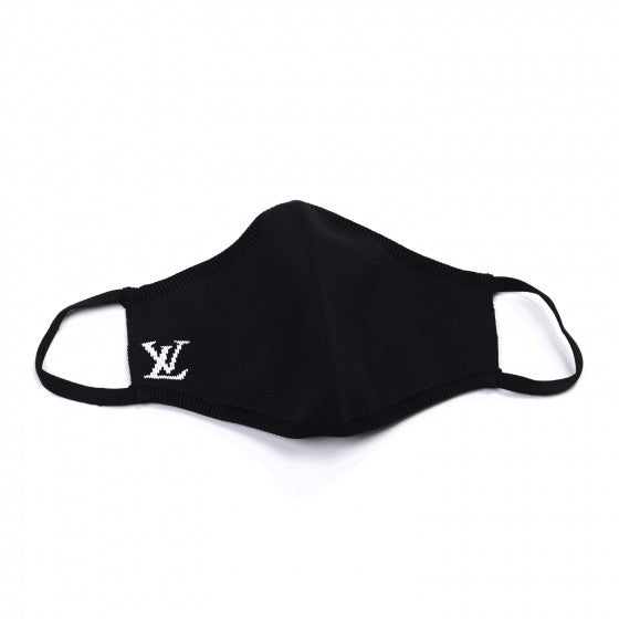 Louis Vuitton Knit Face Mask Black