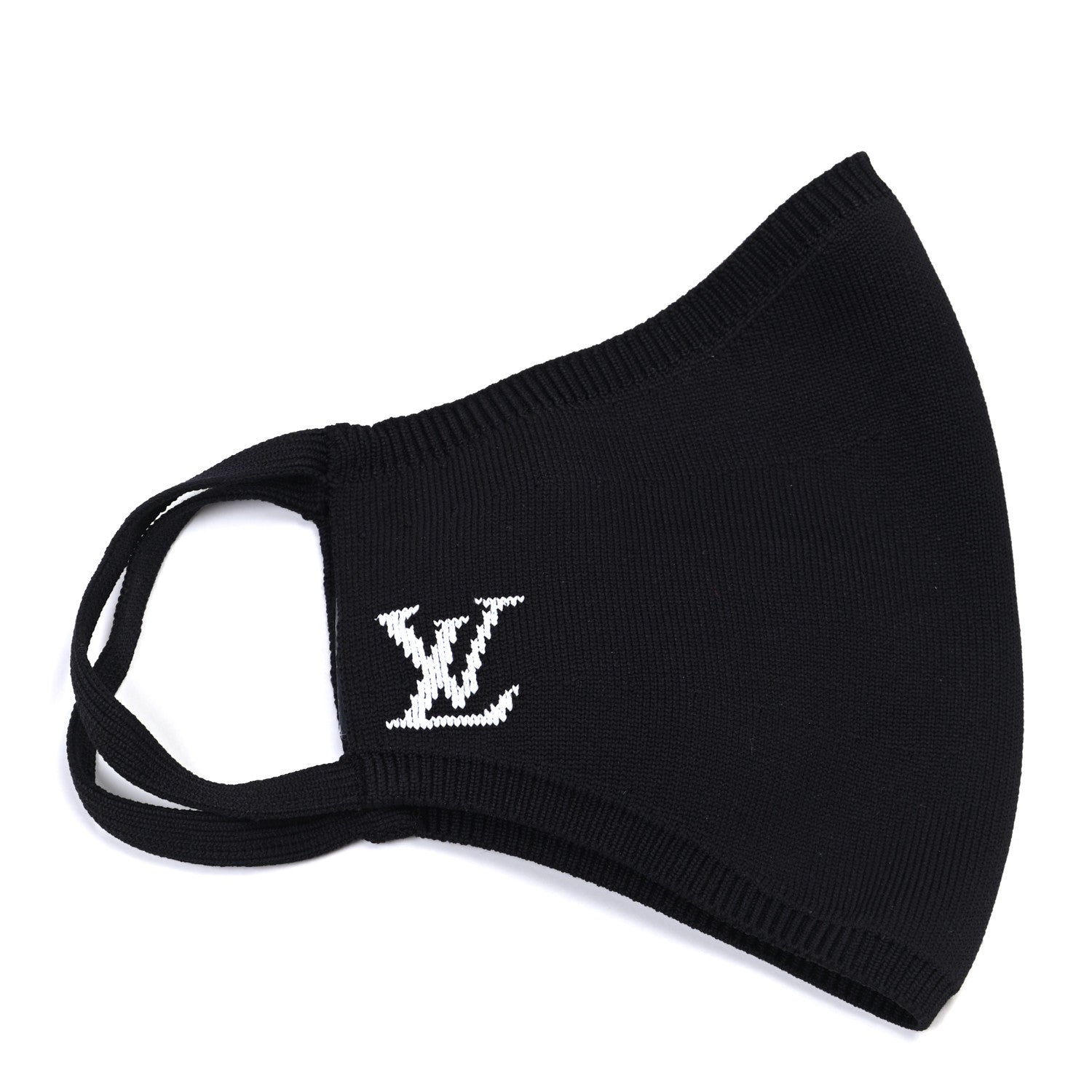 Louis Vuitton Knit Face Mask Black