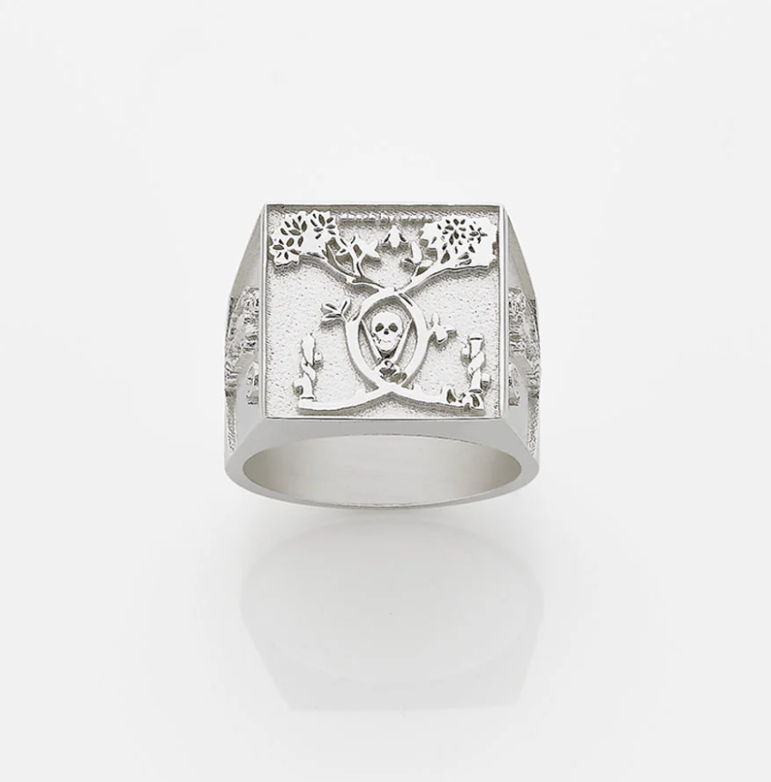 Meadowlark Andrew McLeod Death By Work Ring Sterling Silver