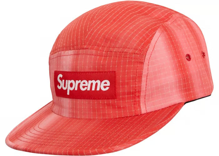 Supreme Tie Dye Ripstop Camp Cap Red SS19 Box Logo Rare