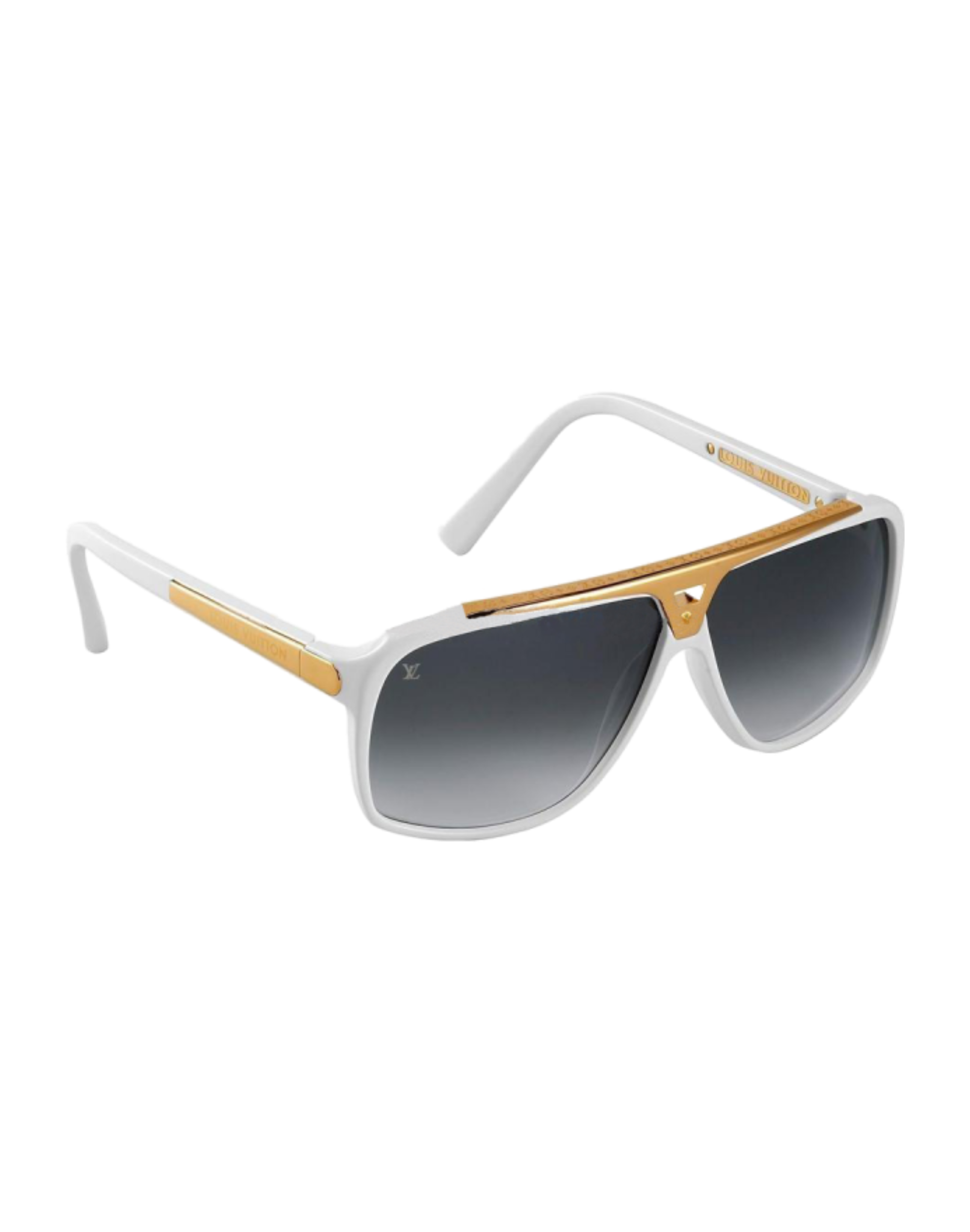 Louis Vuitton Evidence Sunglasses White