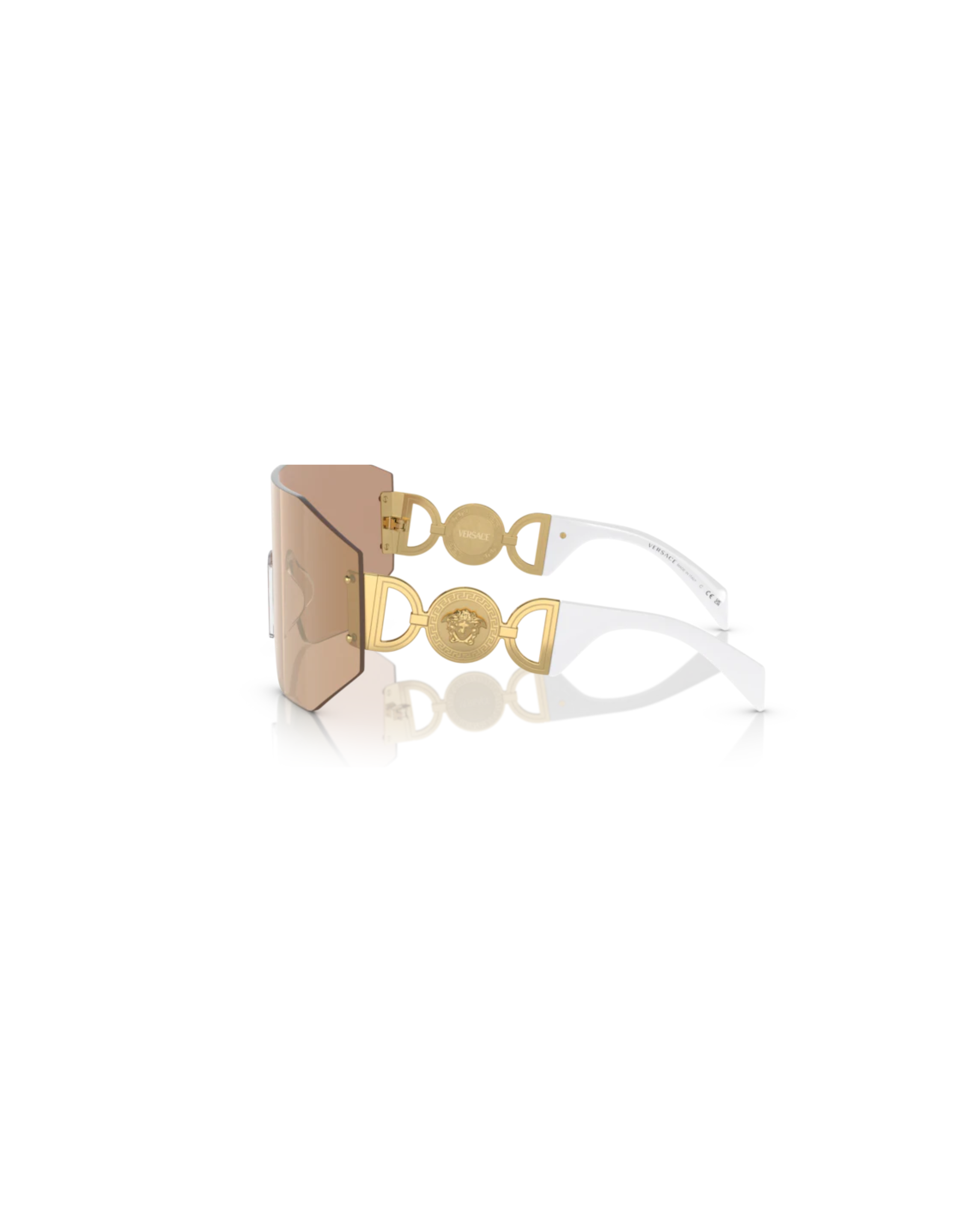 Versace '95 Mask White Sunglasses