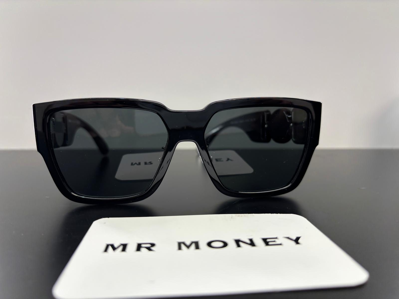 Versace GQ Smooth Black Sunglasses