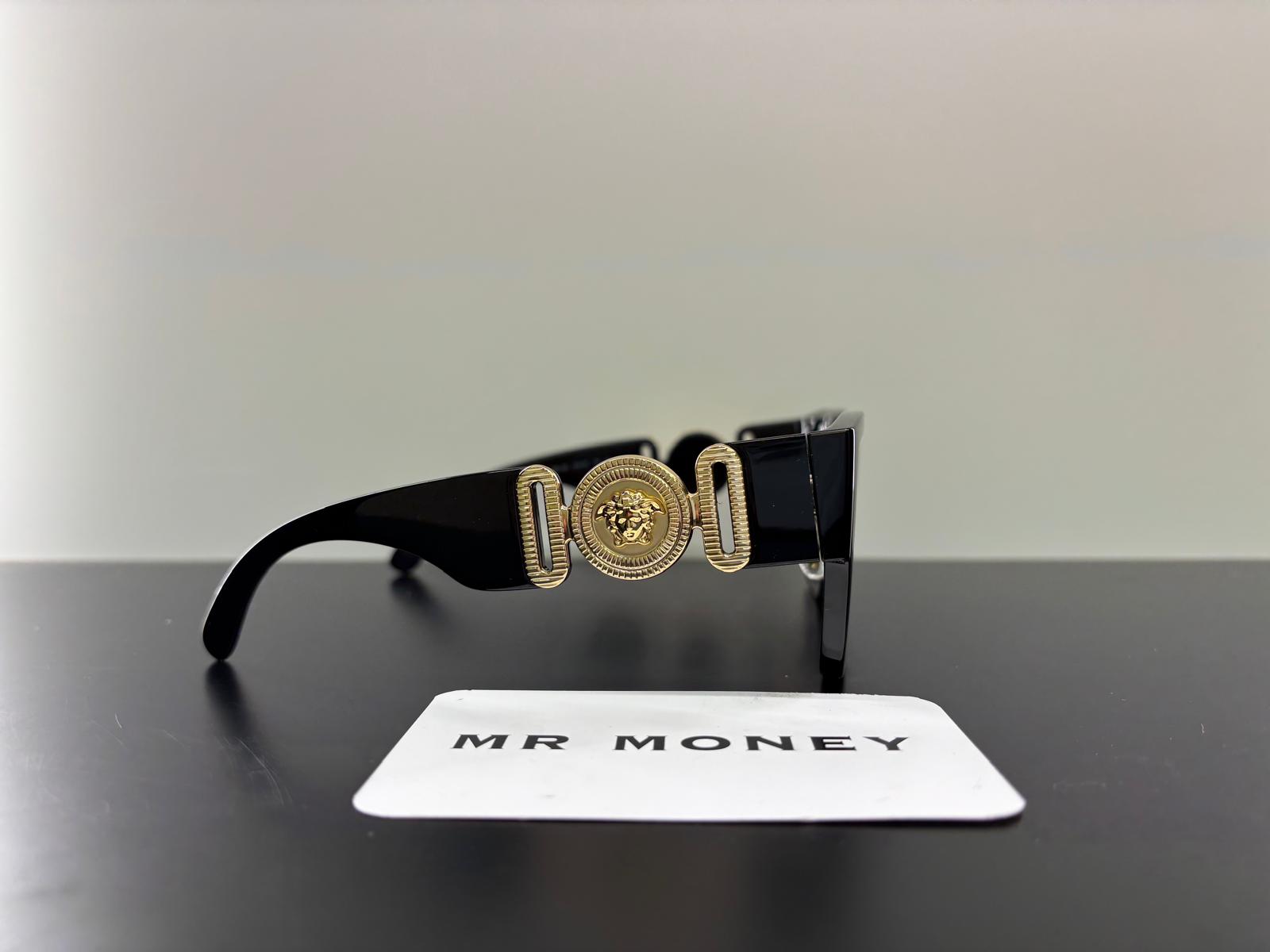 Versace GQ Smooth Gold Sunglasses