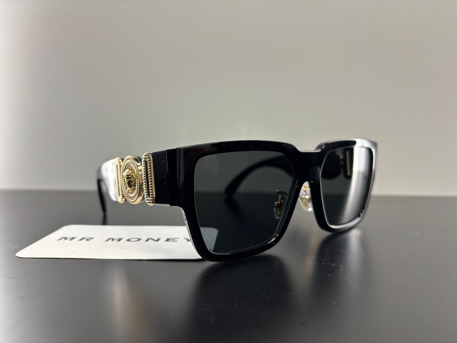 Versace GQ Smooth Gold Sunglasses
