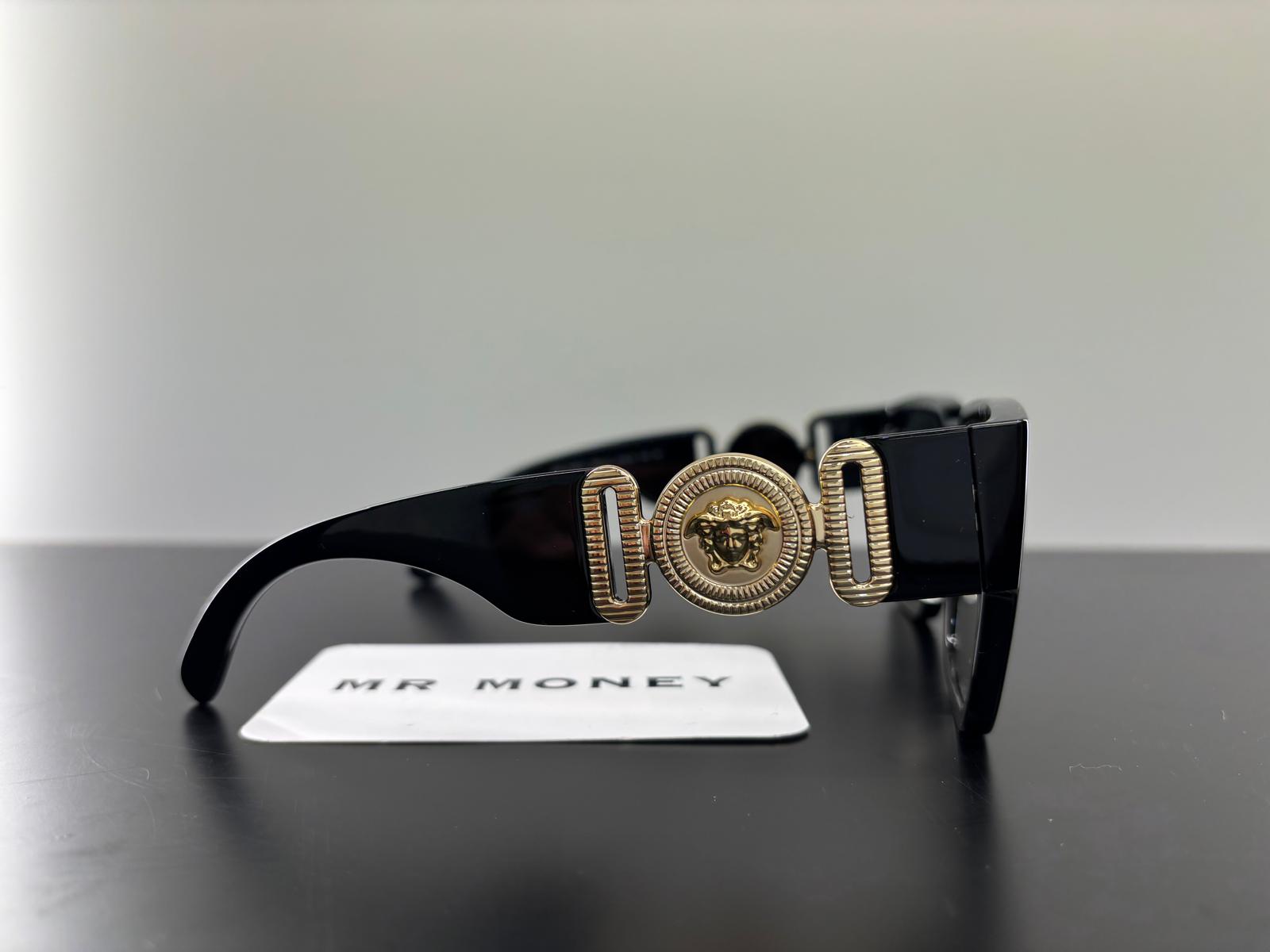 Versace GQ Smooth Gold Sunglasses