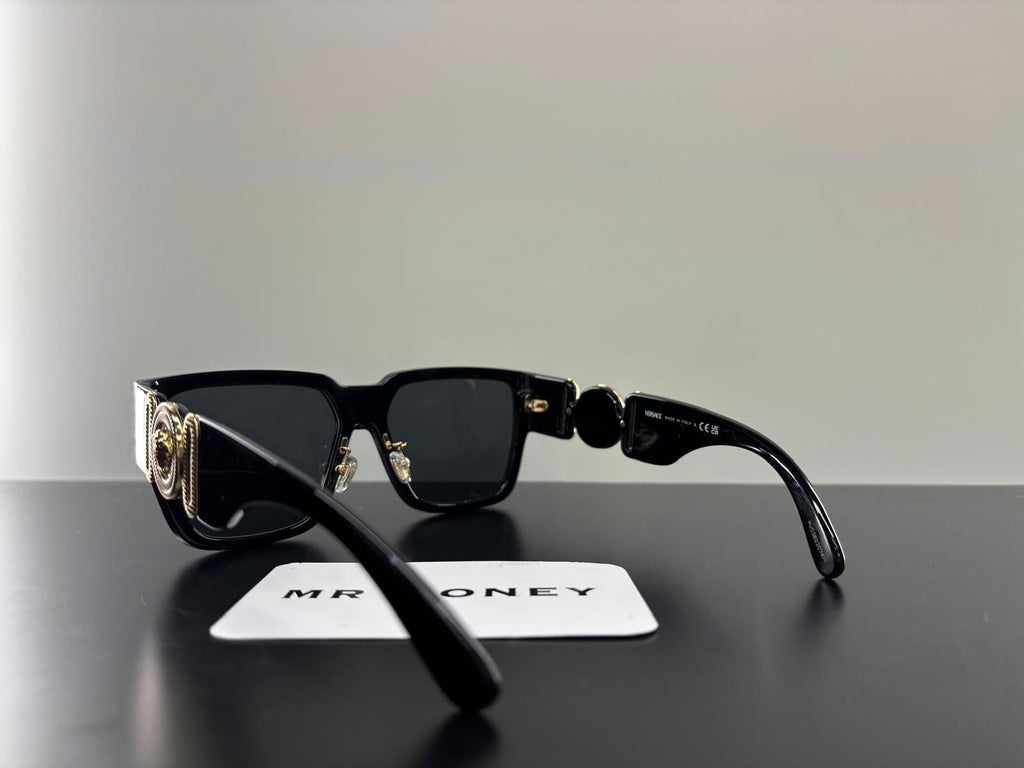 Versace GQ Smooth Gold Sunglasses