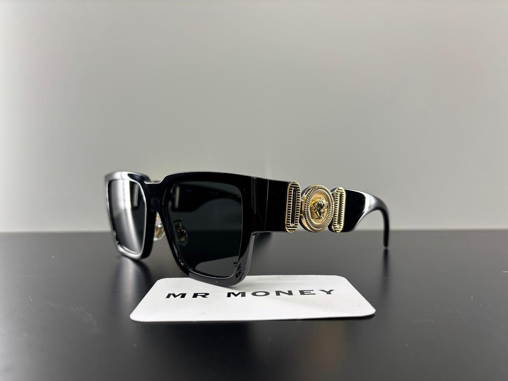 Versace GQ Smooth Gold Sunglasses