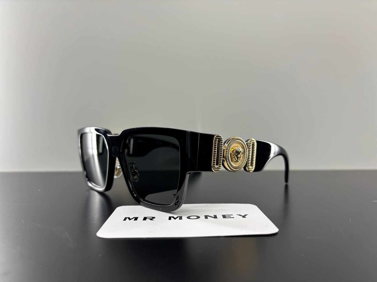 Versace GQ Smooth Gold Sunglasses