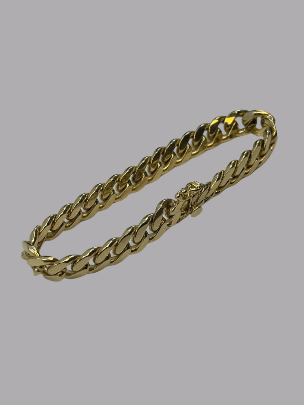 10ct Gold Curb Link Bracelet