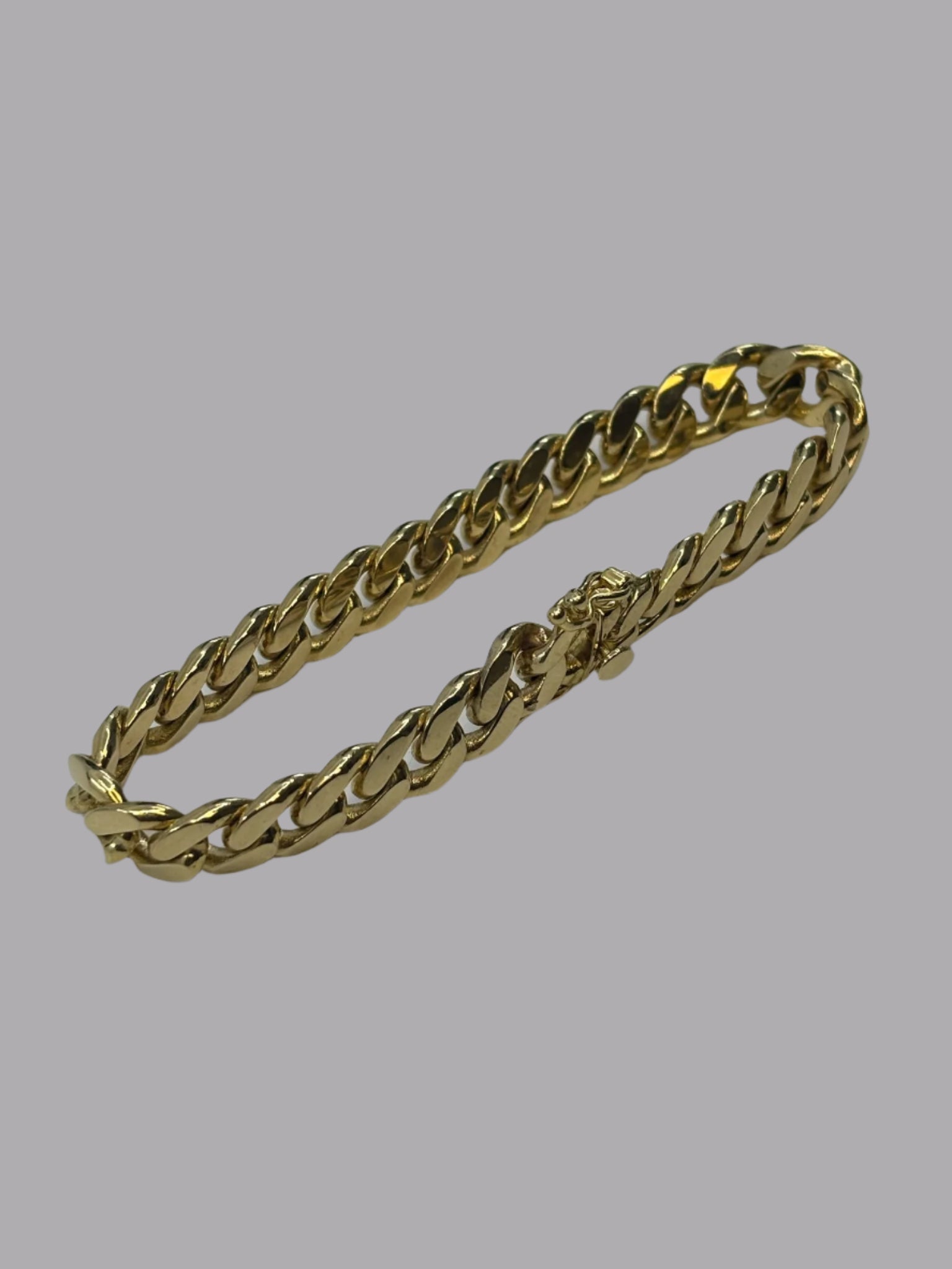 10ct Gold Curb Link Bracelet