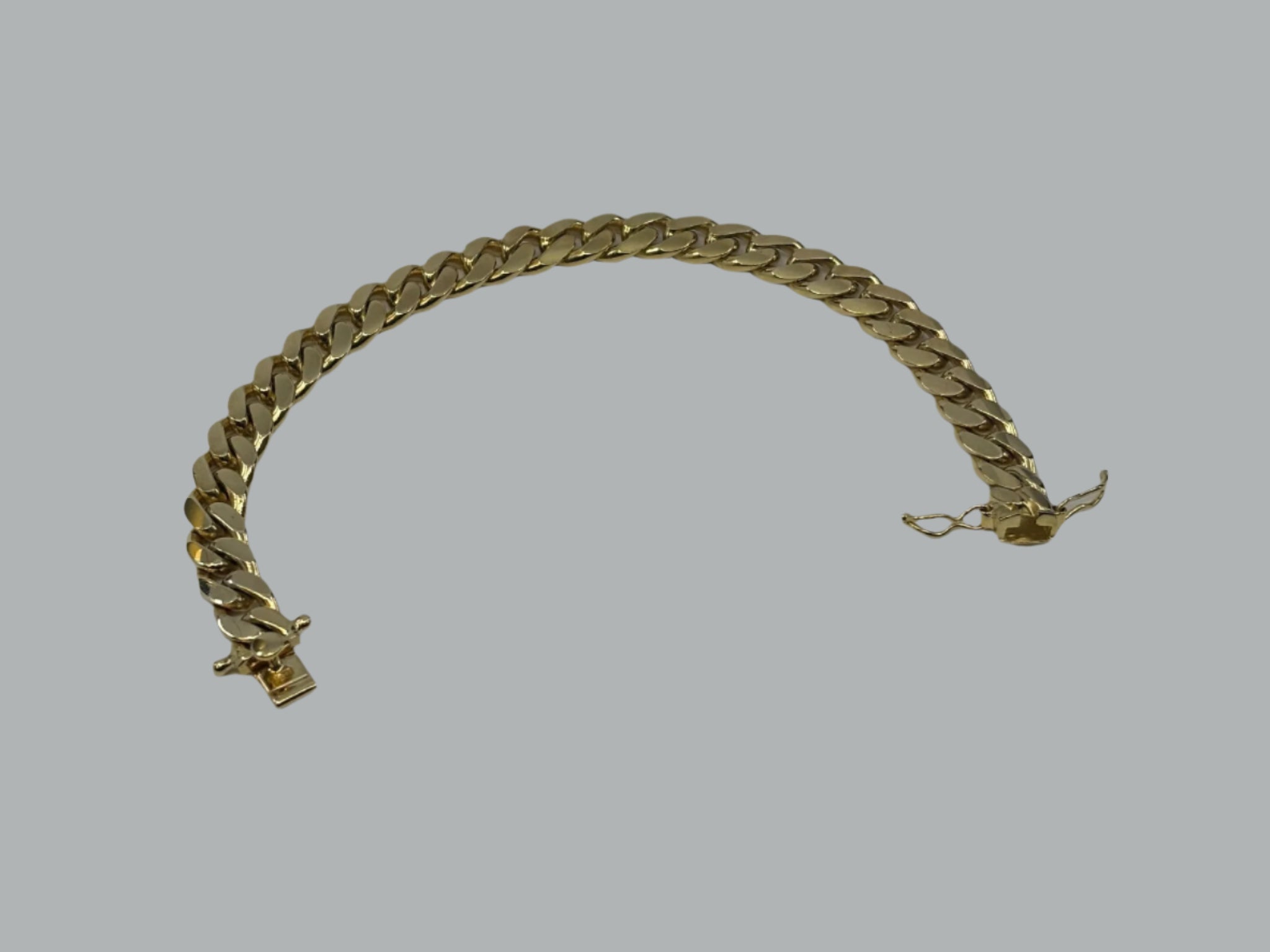 10ct Gold Curb Link Bracelet