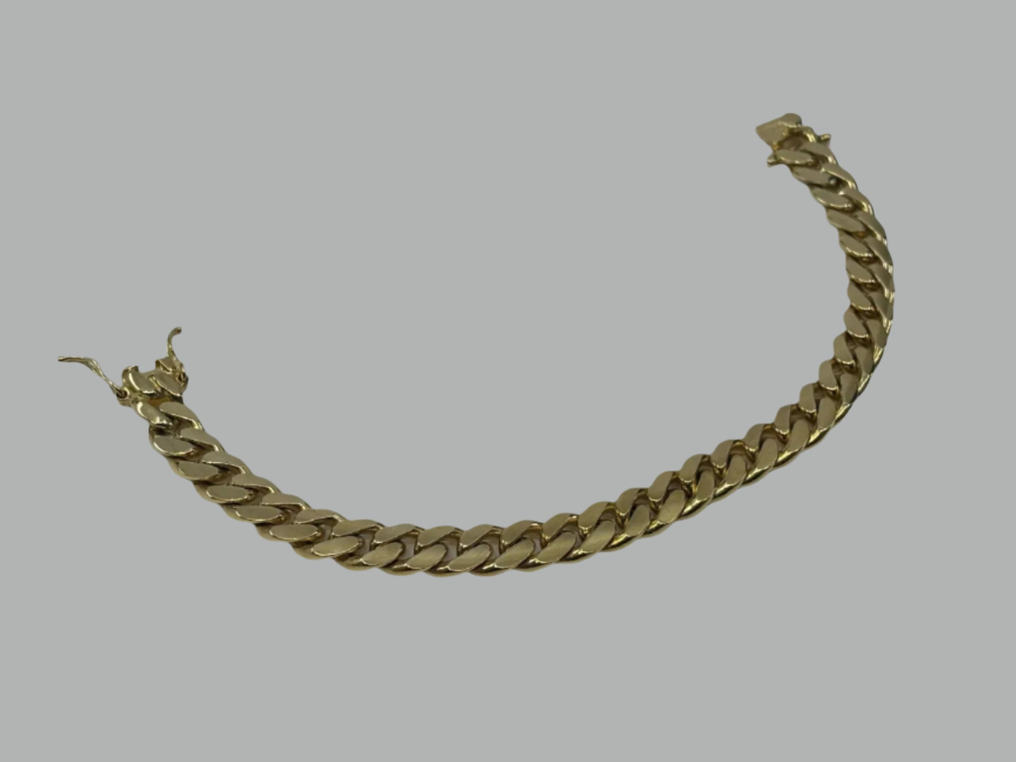 10ct Gold Curb Link Bracelet