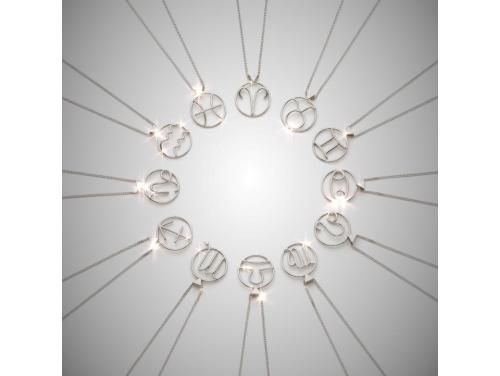 Karen Walker Sterling Silver Leo Necklace