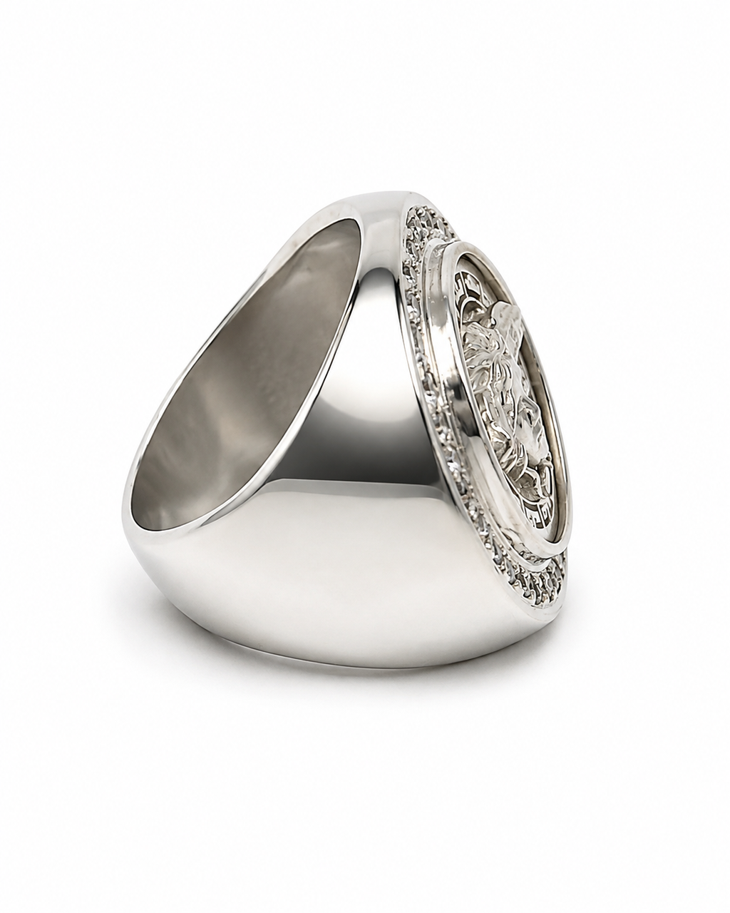 Medusa Sterling Silver Medusa With CZ