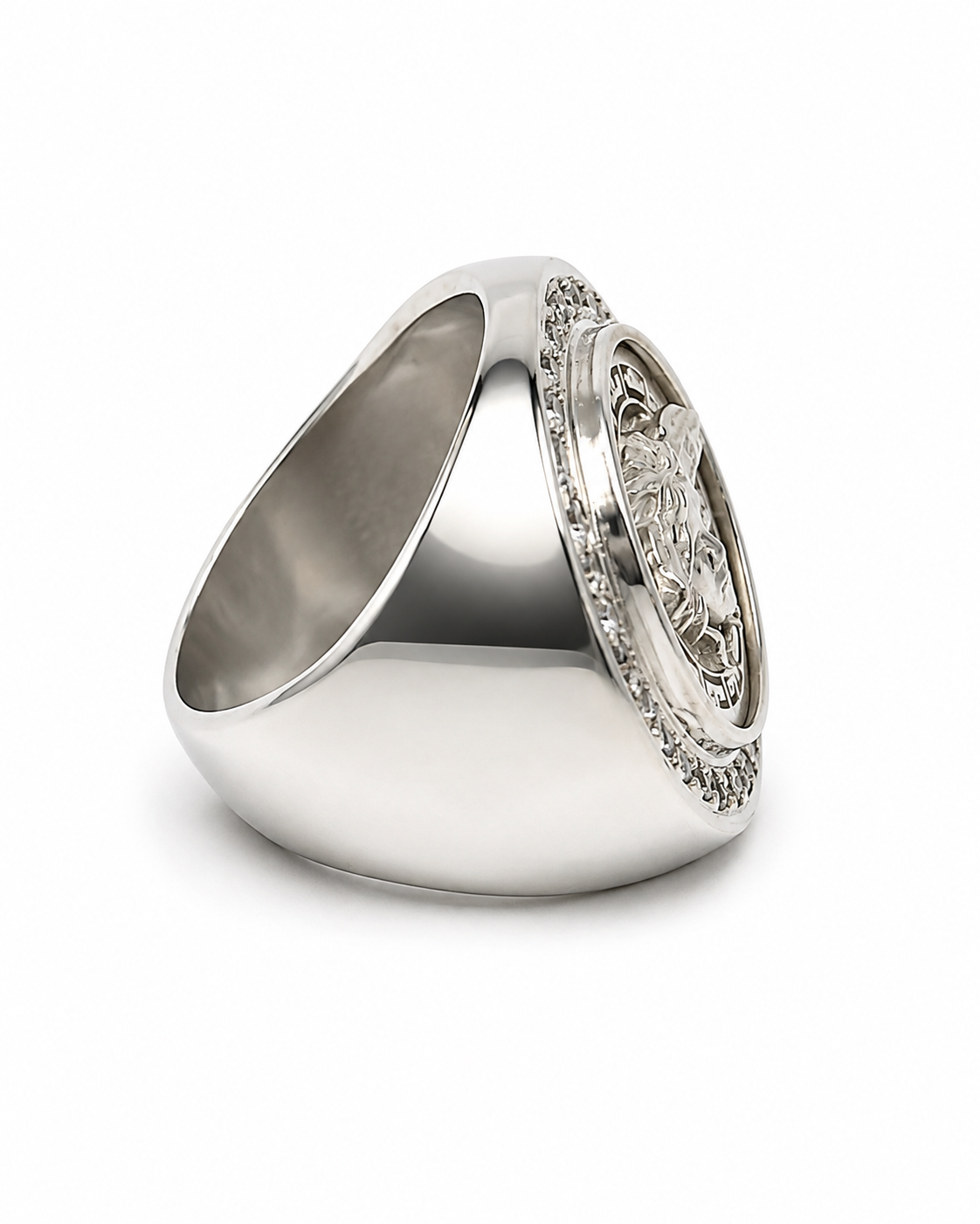 Medusa Sterling Silver Medusa With CZ