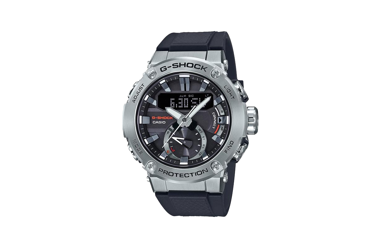 G-Shock GST-B200-1A Carbon Core Steel Series