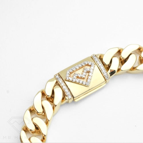 9 Carat Ice Barb Curb Bracelet Bracelets