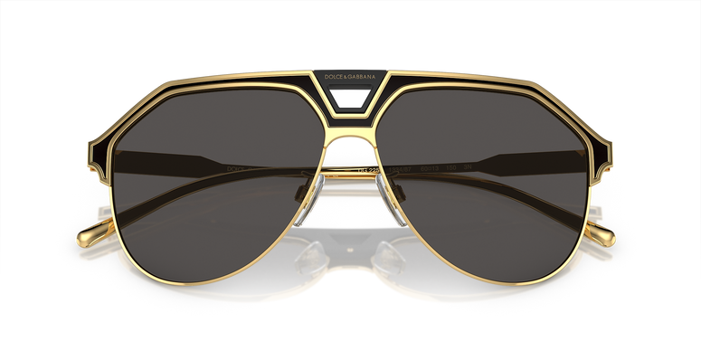Dolce & Gabbana Aviator gold Sunglasses