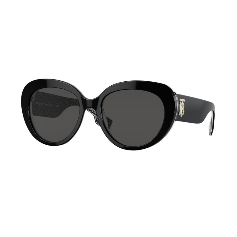 Burberry Rose Black Sunglasses
