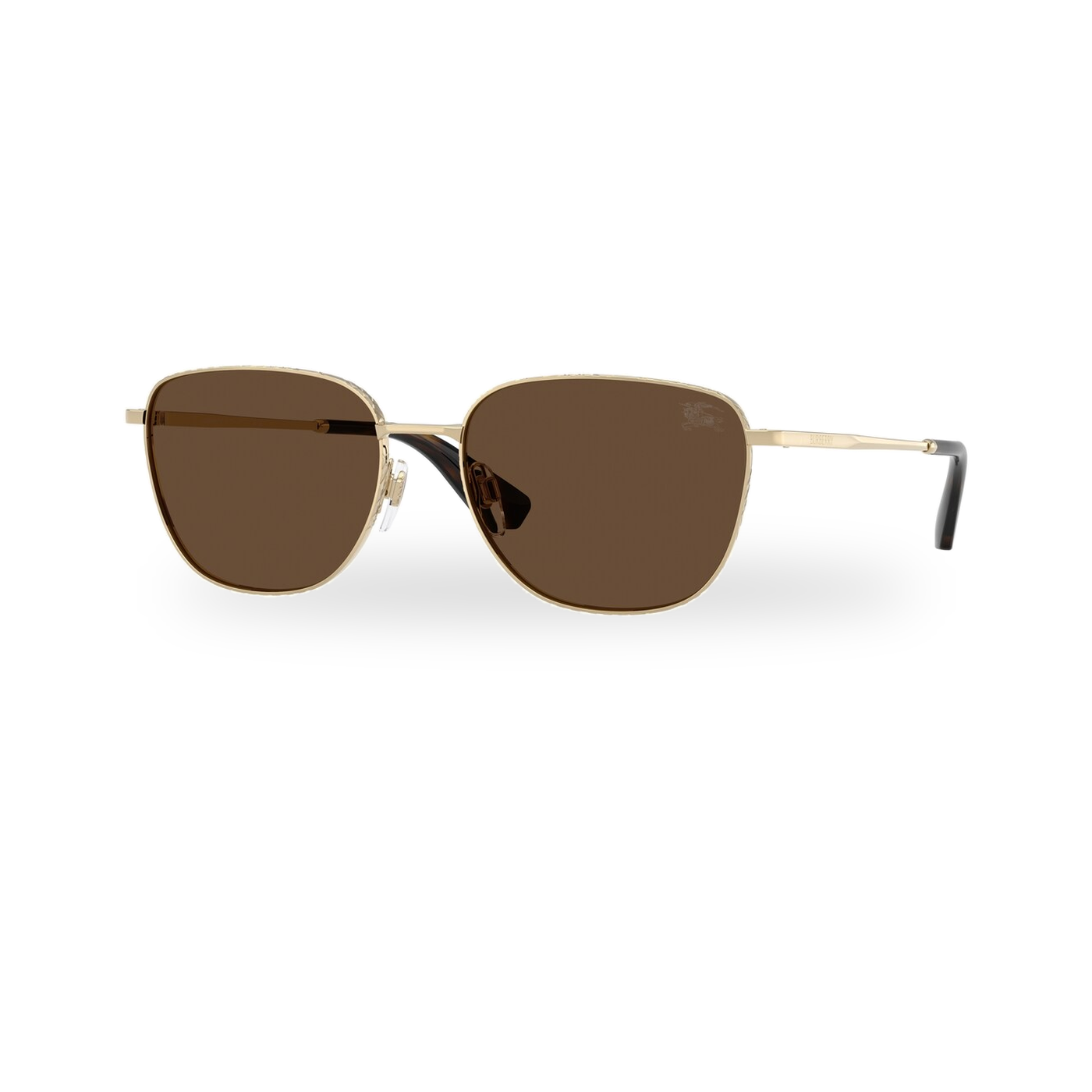 Burberry BE3171 Sunglasses in Light Gold with Dark Brown lenses - transparent supplier photo with soft shadow