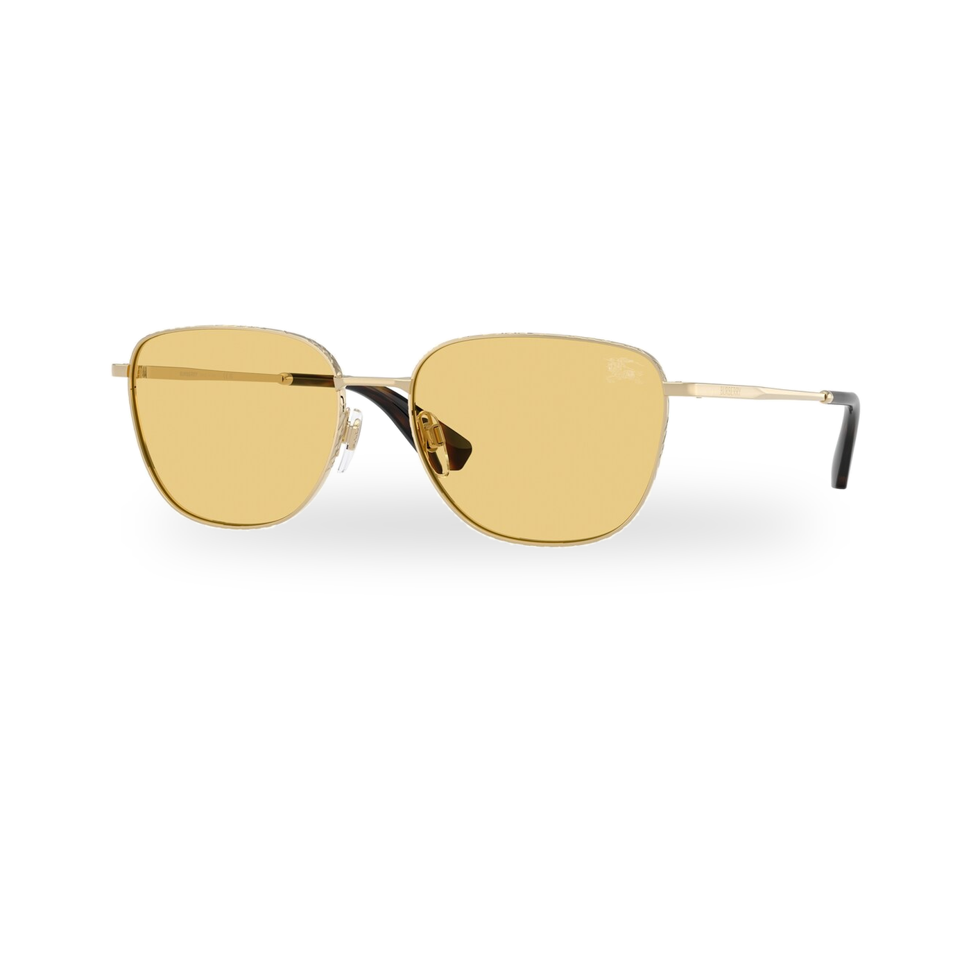 Burberry BE3171 Sunglasses in Light Gold with Yellow lenses - transparent supplier photo with soft shadow