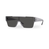 Transparent Matte Grey / Dark Grey