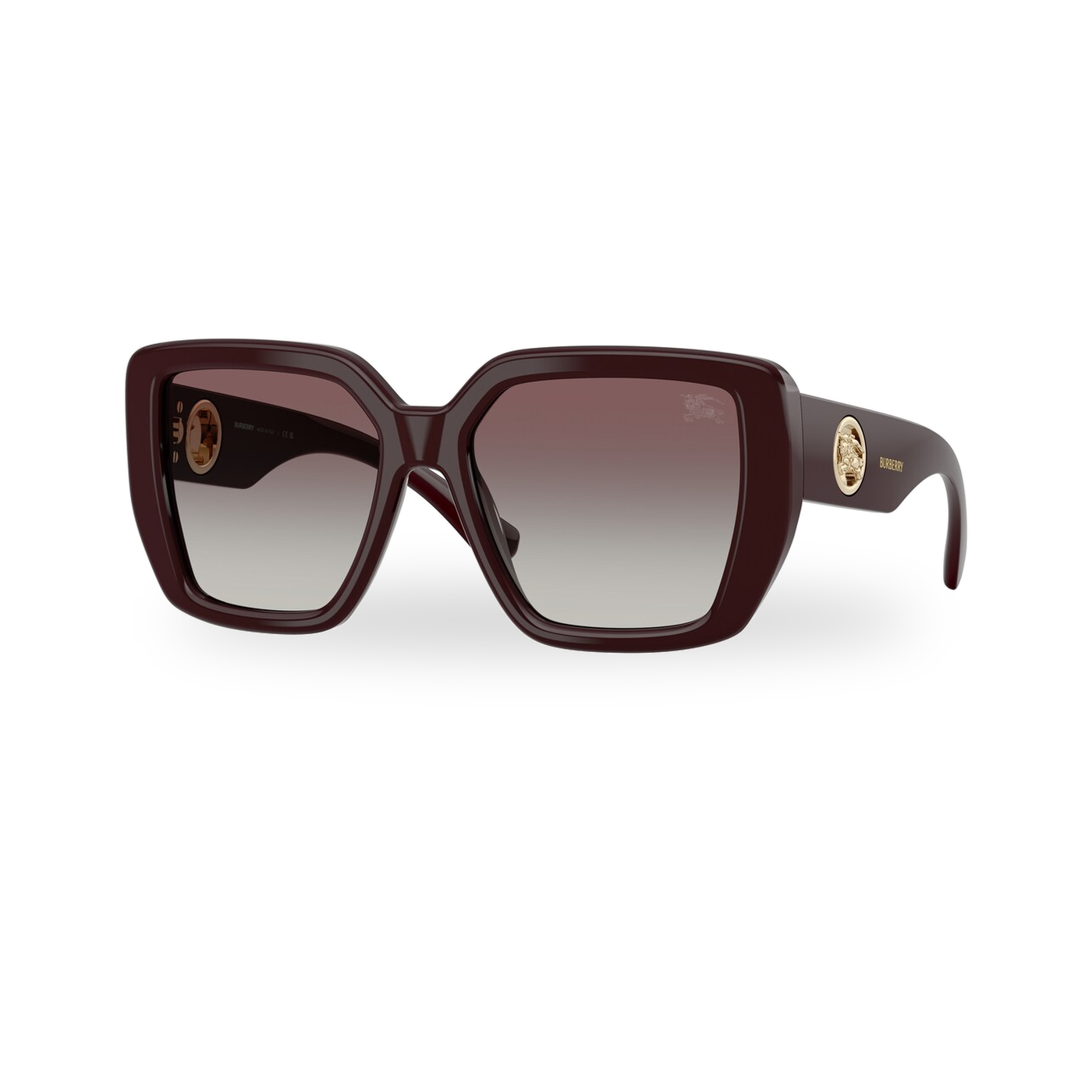 Burberry BE4471F Sunglasses in Bordeaux with Grey Gradient lenses - transparent supplier photo with soft shadow