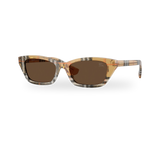 Check Sand / Dark Brown