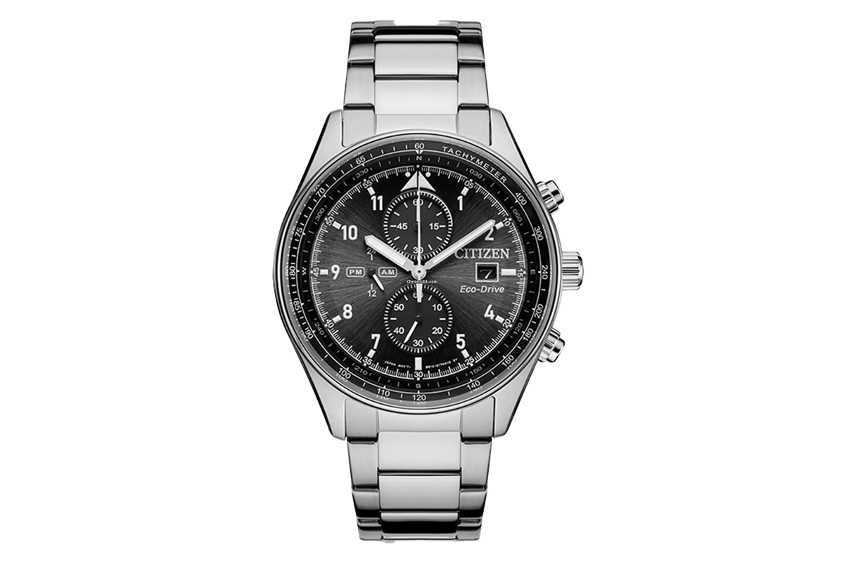 CITIZEN “Nightline Chrono” CA0770-81E – Eco-Drive Stainless Steel
