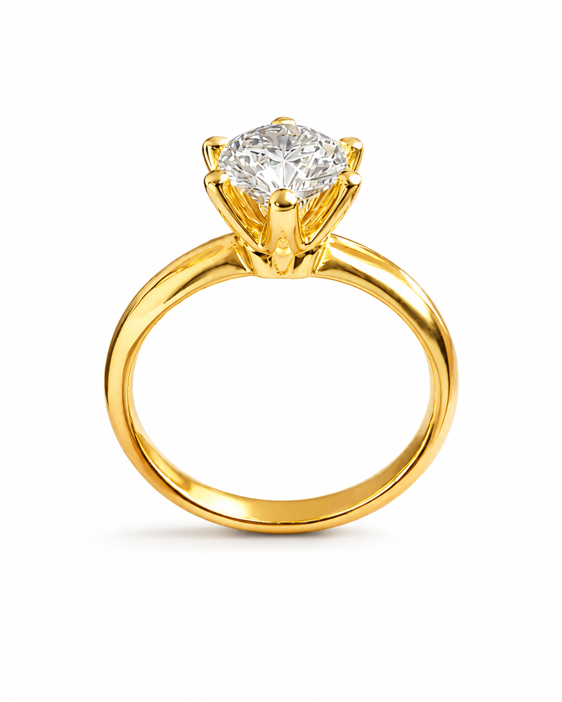 2 Carat Solitaire Diamond Ring